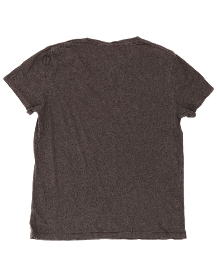 Tricou Jack Wills pentru bărbați Top din bumbac gri mediu