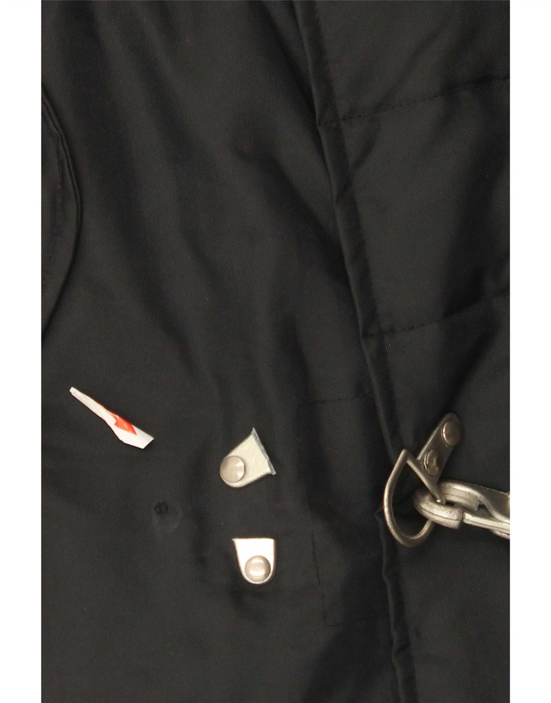 Jachetă vintage pentru bărbați UK 40, mare, negru, nailon