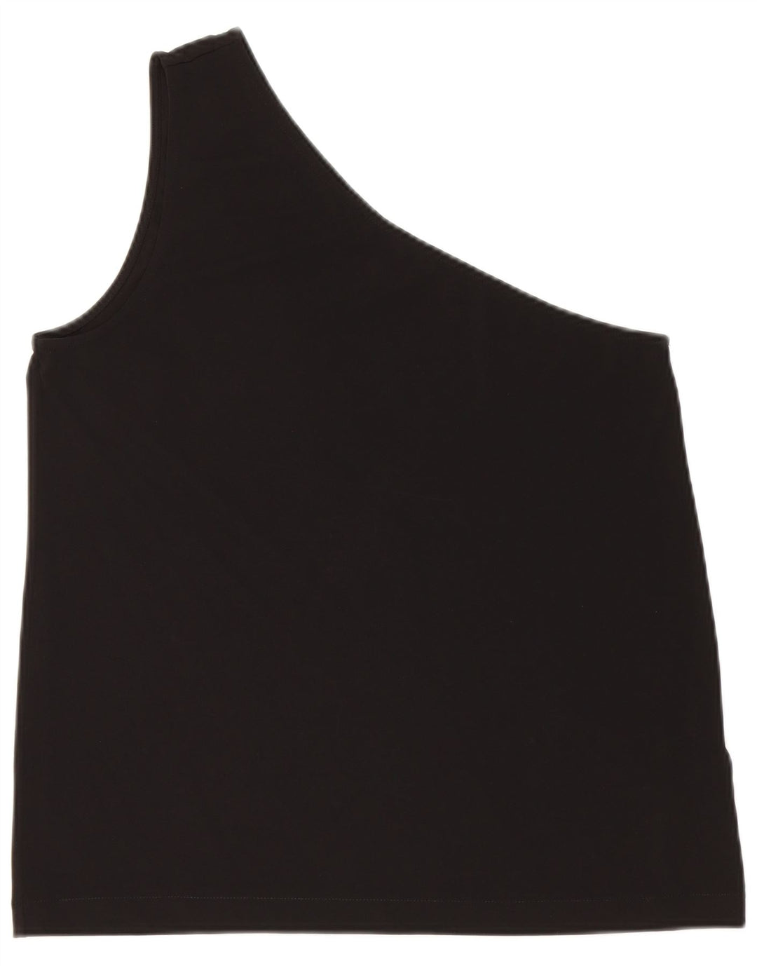 Top cu un umăr pentru femei COS UK 12 Medium Black Viscose