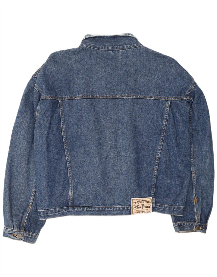 JOHN BAUER Jachetă de blugi pentru bărbați UK 48 4XL Bumbac albastru
