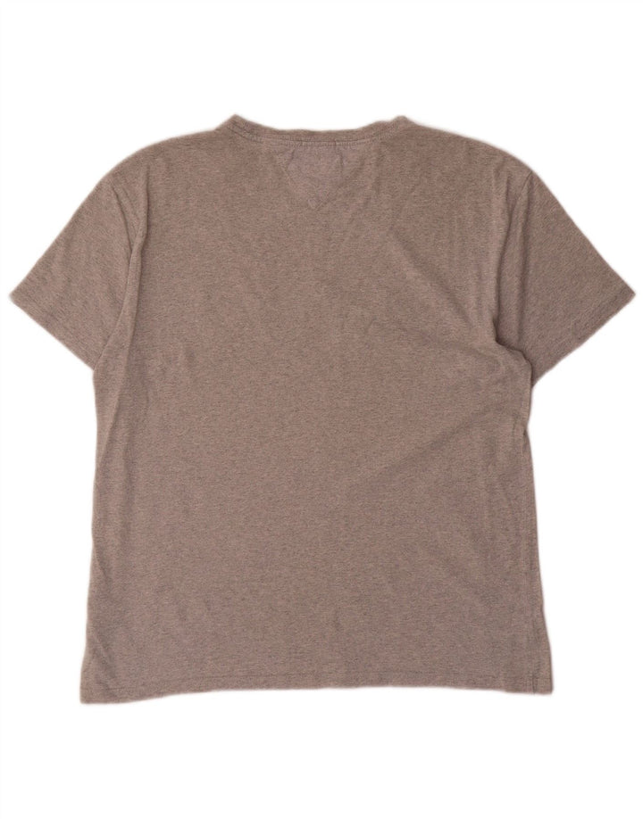 TOMMY HILFIGER Tricou grafic pentru femei, cu croiala normală, Top UK 14 Medium Gri