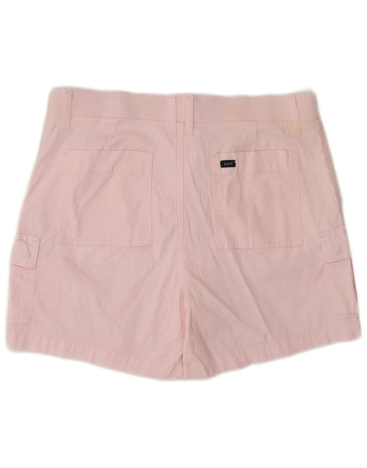 Pantaloni scurti cargo LEE pentru femei, cu ajustare normală, US 12, mari, W34, bumbac roz
