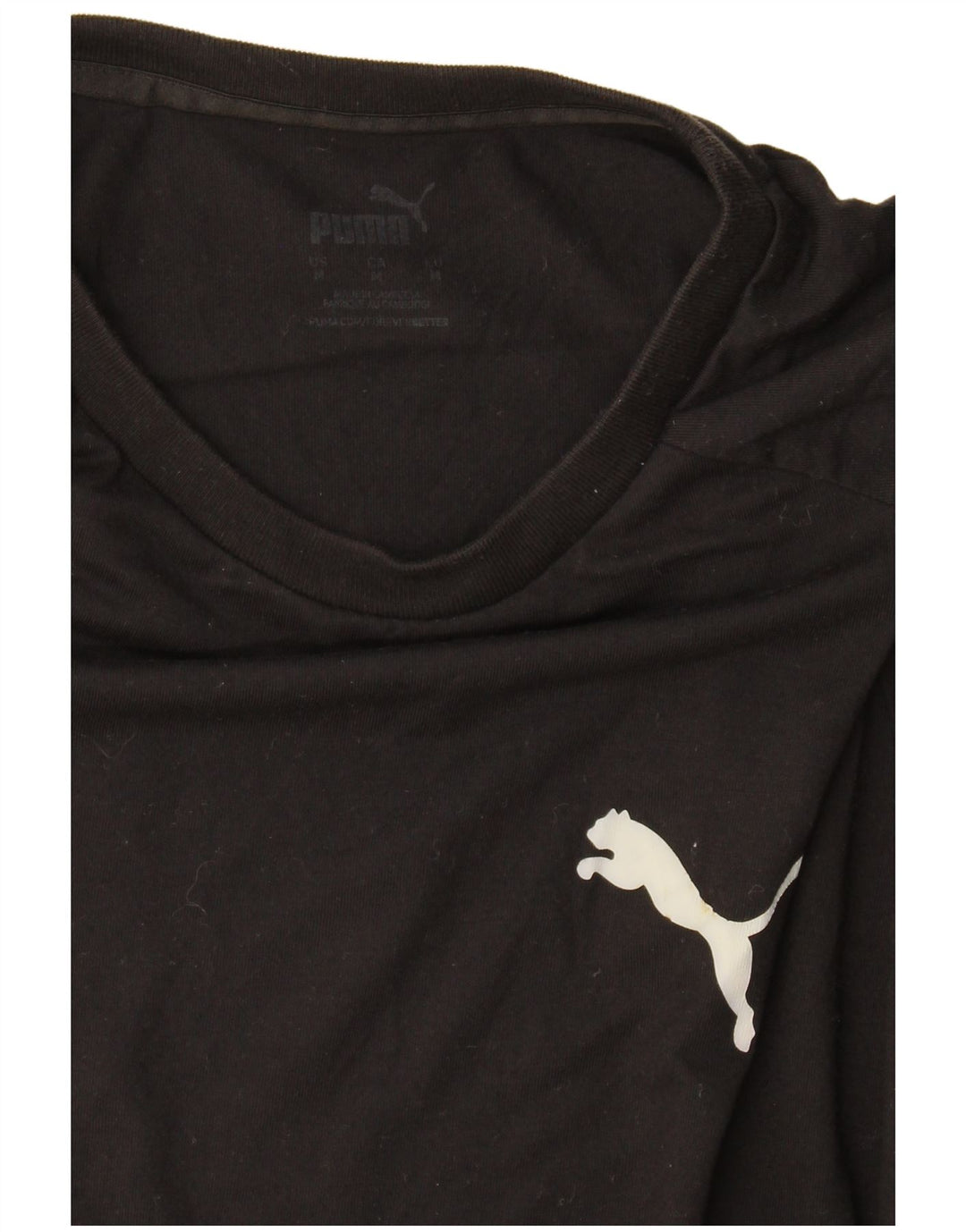 Tricou pentru bărbați Puma Top Mediu Negru