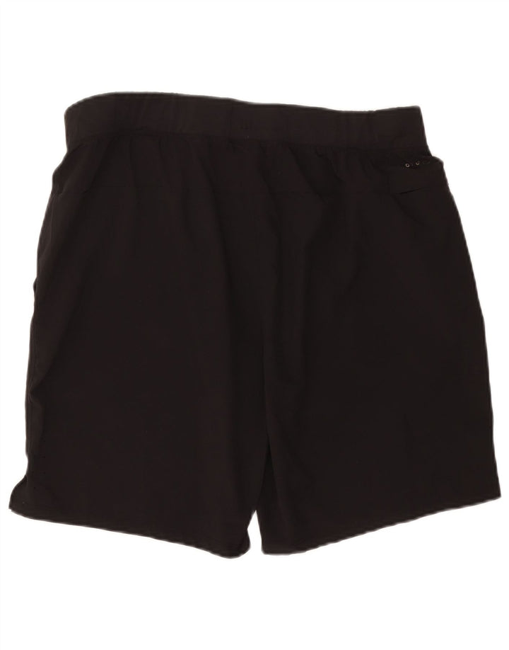 Pantaloni scurți sport Dri-Power pentru bărbați RUSSELL ATHLETIC Poliester negru mare