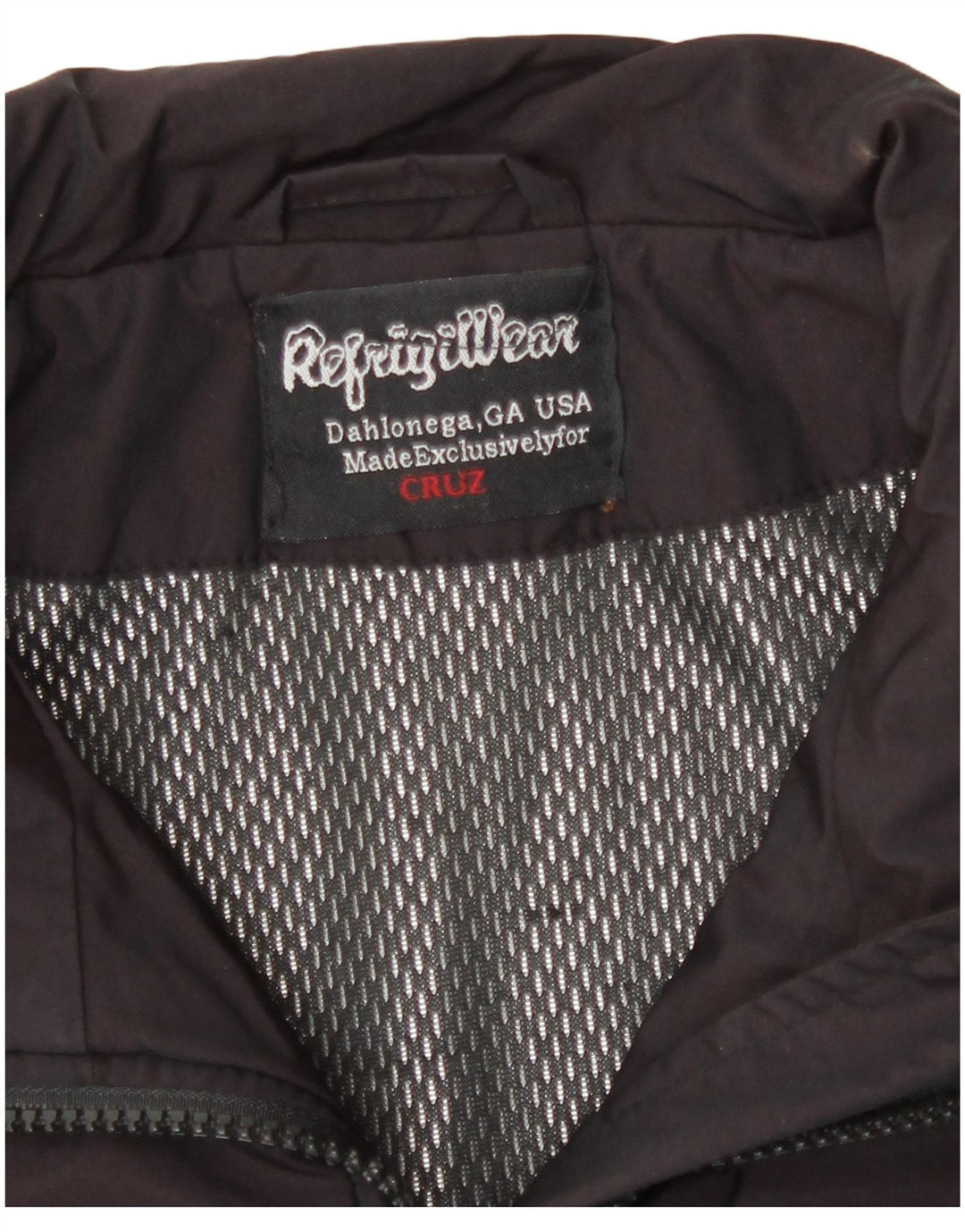 Jachetă Bomber pentru femei Refrigiwear UK 14 Medium Burgundy Nylon