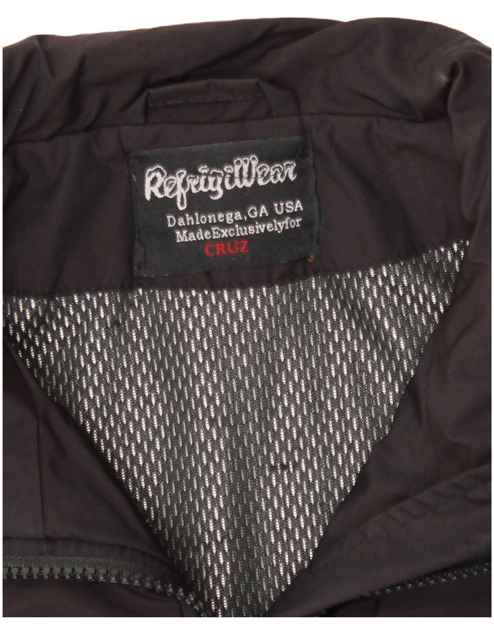 Jachetă Bomber pentru femei Refrigiwear UK 14 Medium Burgundy Nylon