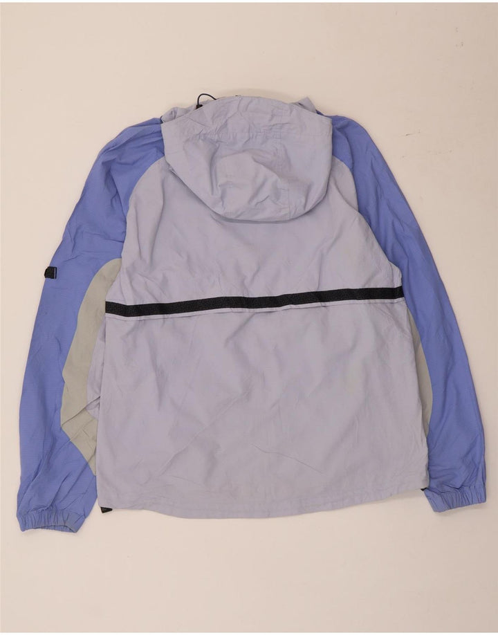 Jachetă de ploaie Columbia, pentru femei, cu glugă, UK 16, mare, violet, poliester