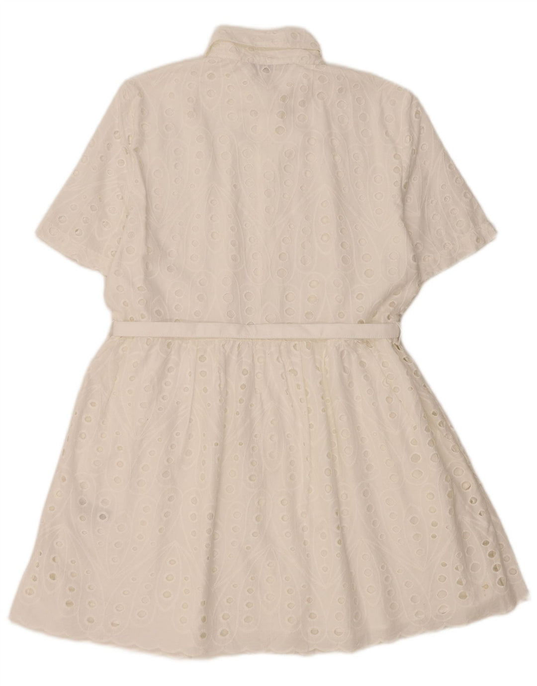 Rochie cămașă pentru femei Zara UK 14 Medium White