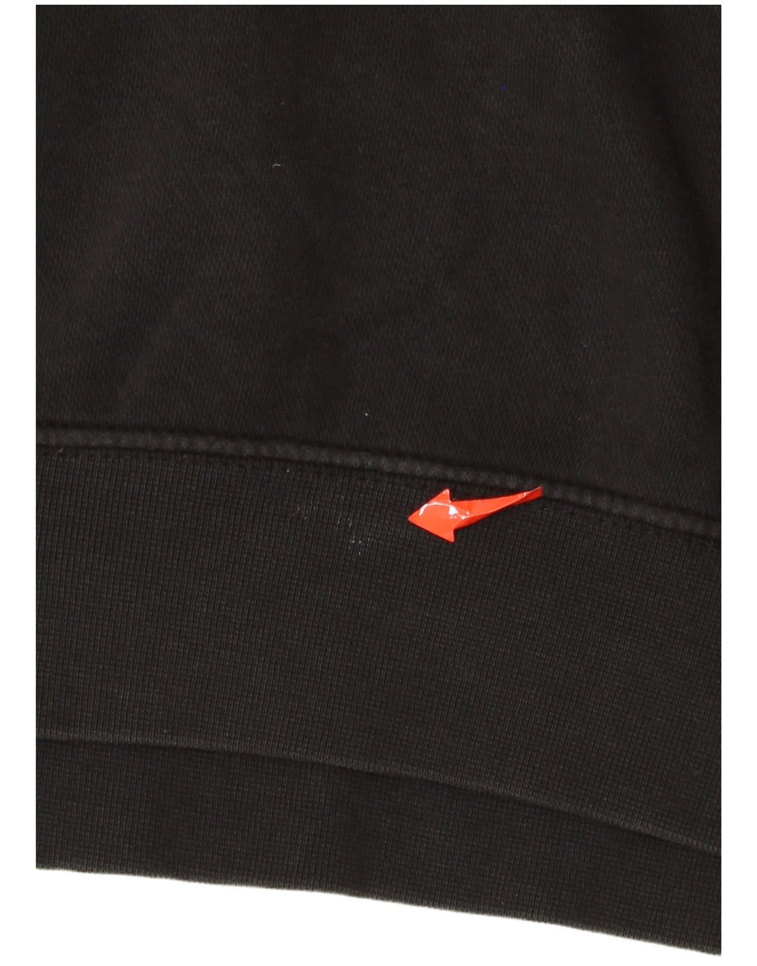 Pulover Nike pentru bărbați, bumbac mic, negru