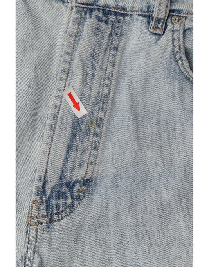 Pantaloni scurți din blugi pentru bărbați Hugo Boss W35 Large Blue