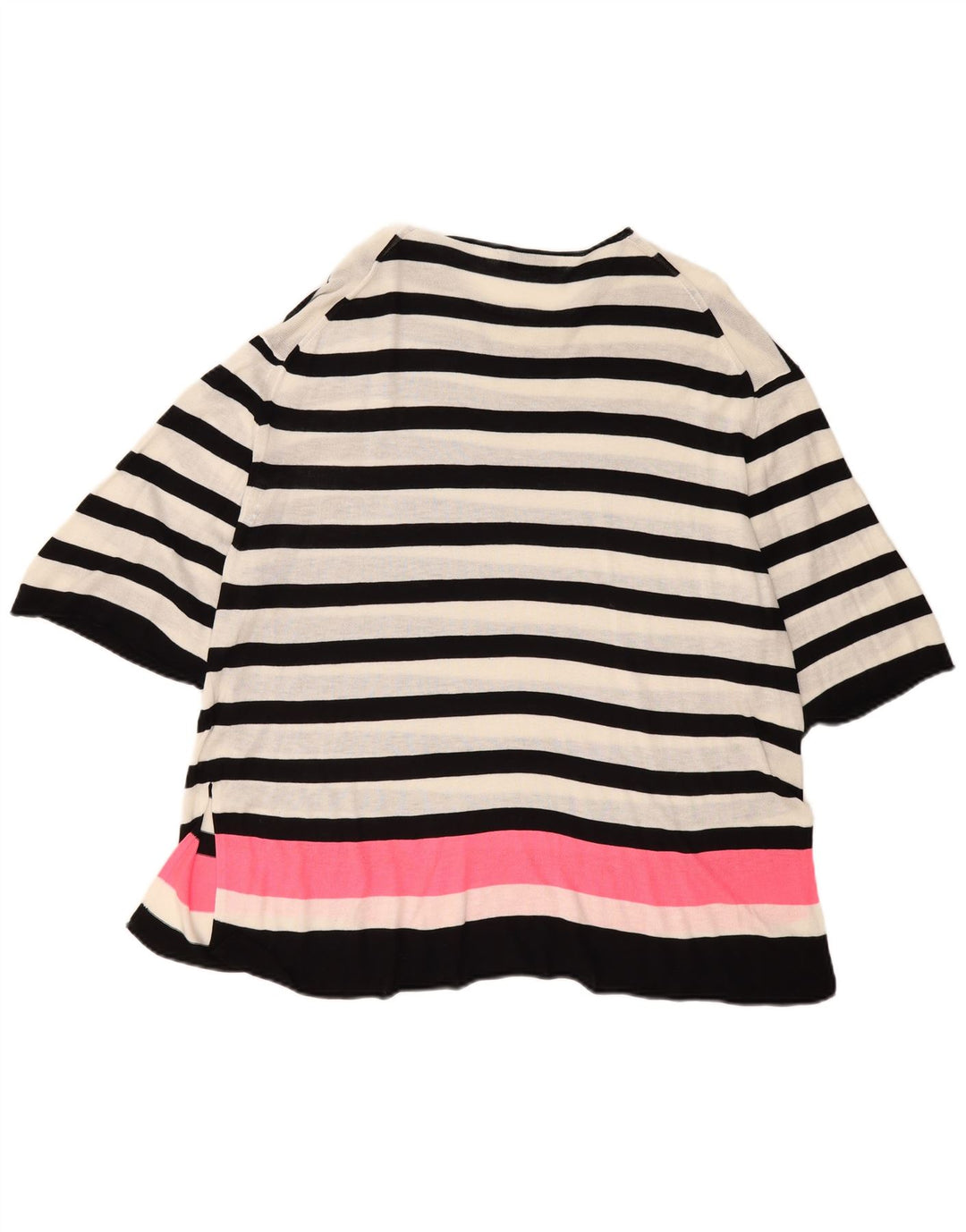 Bluză supradimensionată pentru femei Zara UK 10, cu dungi albe mici