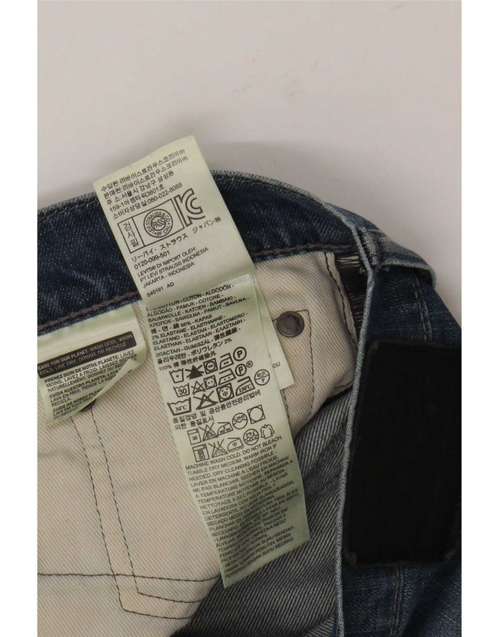 Blugi slim pentru bărbați Levi's W33 L34 Bumbac albastru