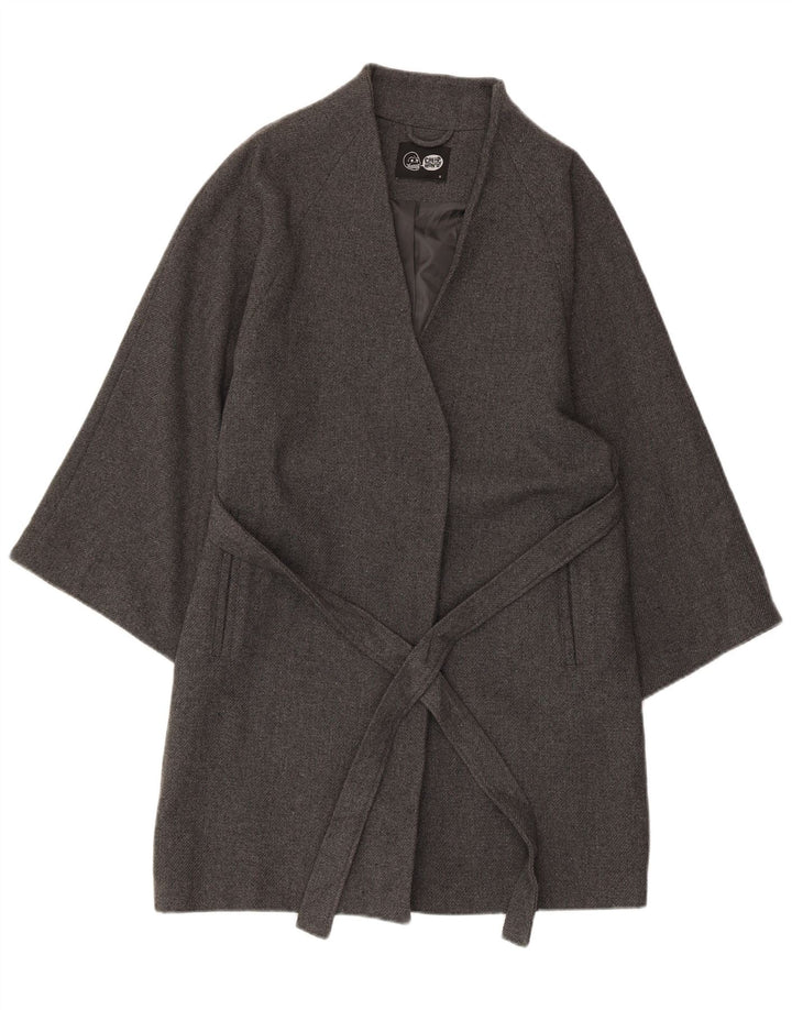 CHEAP MONDAY Palton pentru femei UK 10 Small Gri Acrilic