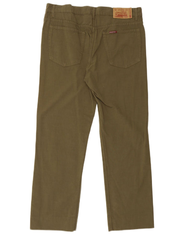 Pantaloni casual drepti pentru femei Carrera L36 L29 Bumbac kaki