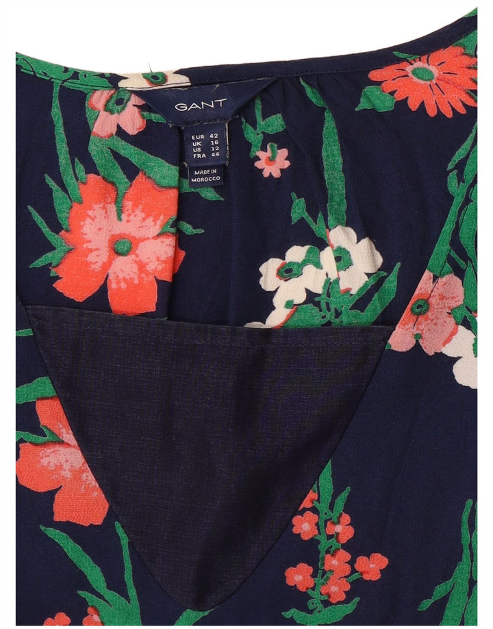 Bluză pentru femei Gant UK 16, mare, albastru, floral