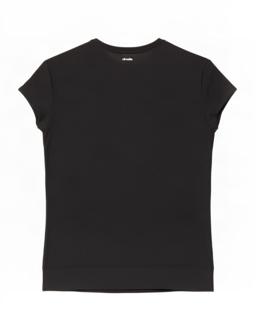 Tricou Adidas Climalite pentru femei, Marea Britanie 12/14 Poliester mediu negru