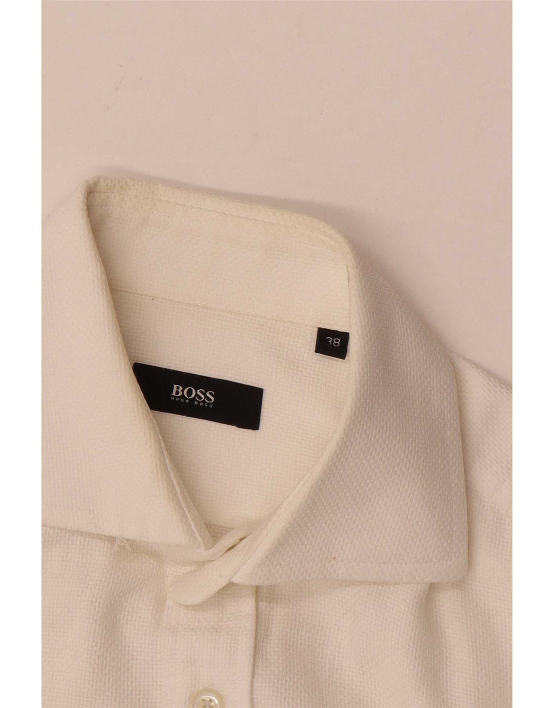 Cămașă pentru bărbați Hugo Boss Mărimea 38 Medium White