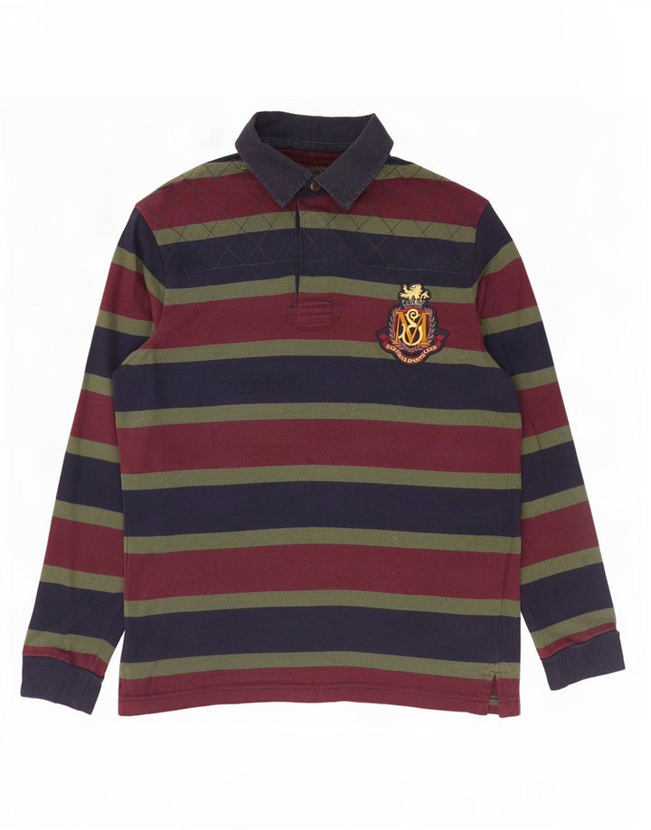 Tricou polo pentru bărbați Marks & Spencer Blue Harbour Rugby, mic, multicolor