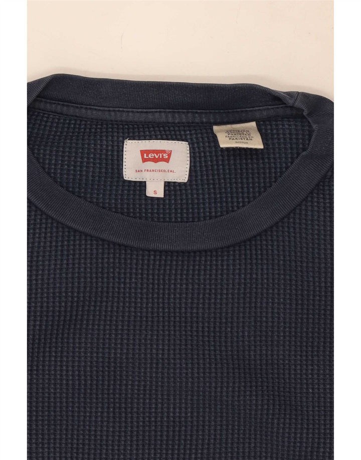 Top pentru bărbați Levi's cu mânecă lungă, mic, bleumarin