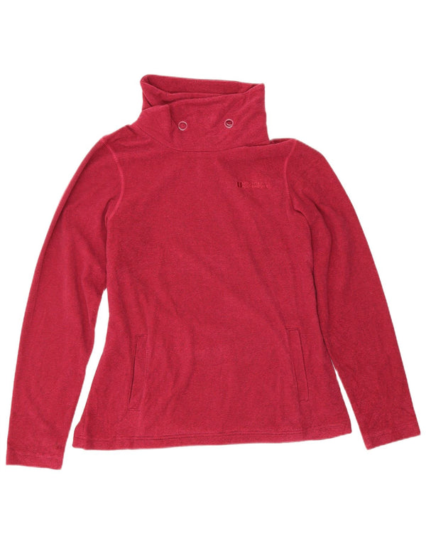 Pulover din lână pentru femei Mountain Warehouse UK 12 Poliester roșu mediu