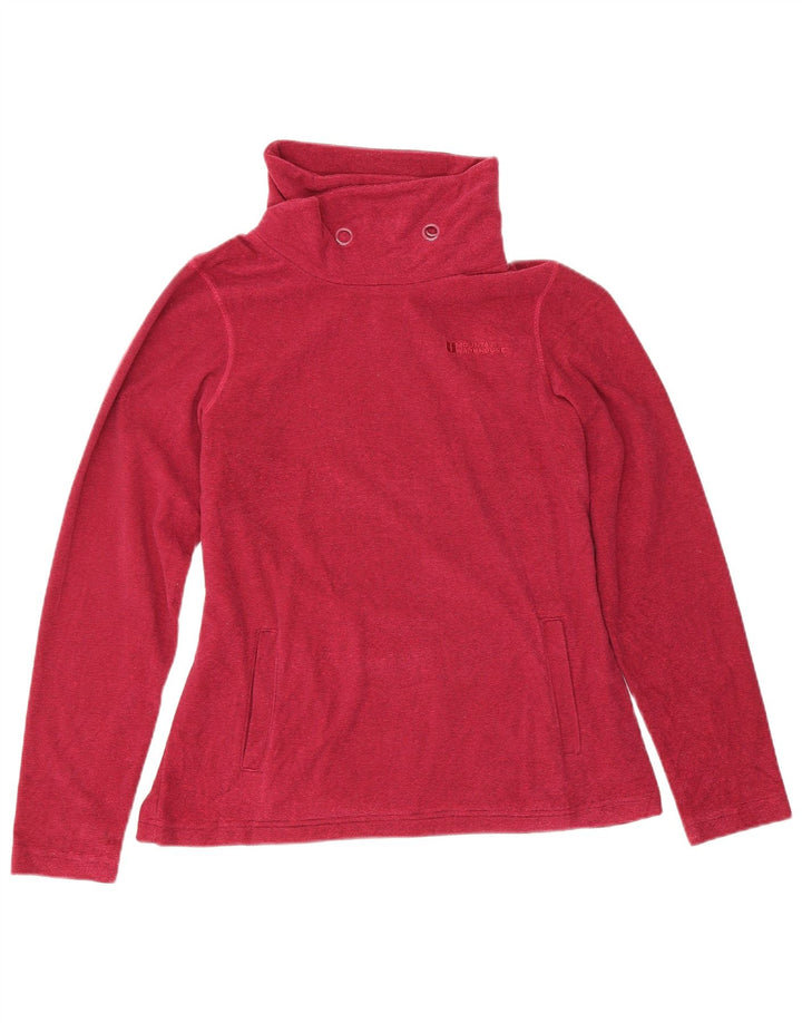 Pulover din lână pentru femei Mountain Warehouse UK 12 Poliester roșu mediu