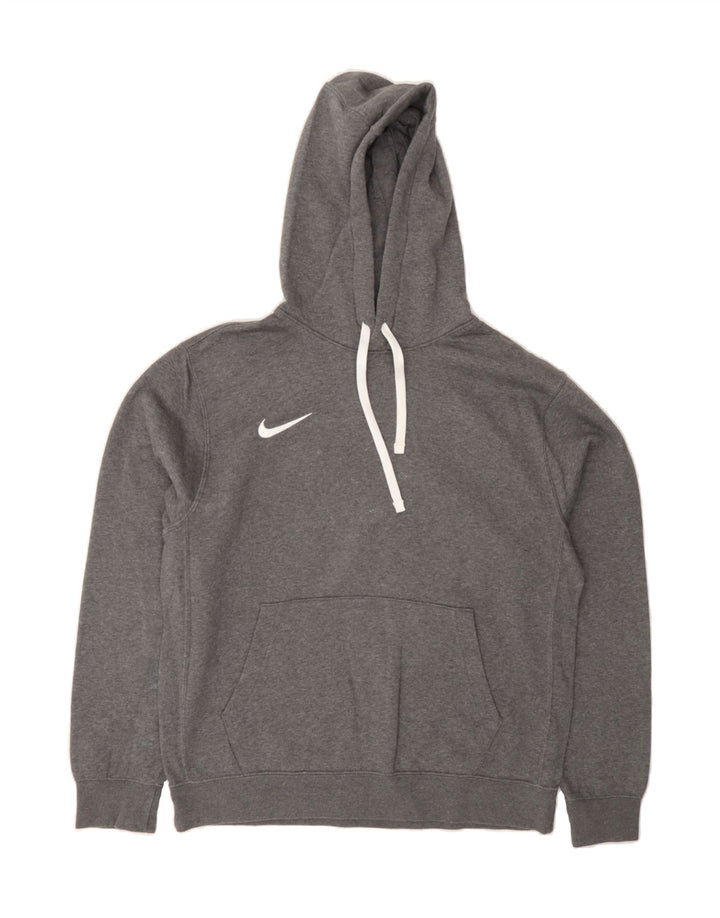 NIKE Mens Hoodie Jumper Medium Grey Cotton Vintage Nike and Second-Hand Nike from Messina Hembry 