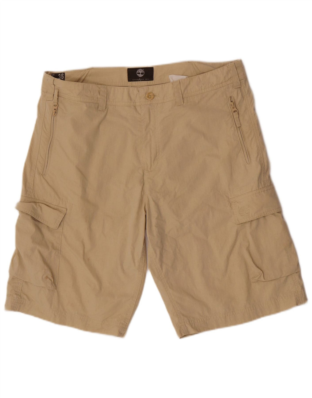 Pantaloni scurți pentru bărbați Timberland Cargo W36 Large Beige Bumbac