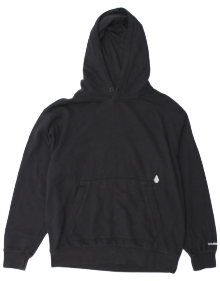 Pulover pentru bărbați Volcom Graphic Hoodie Jumper mic, negru, bumbac
