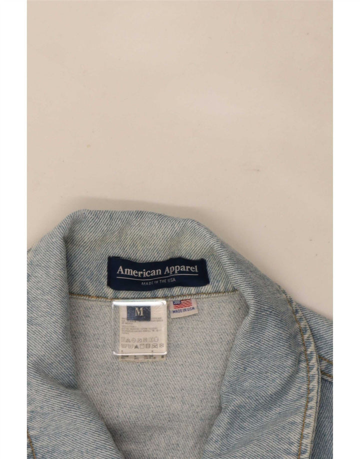 Jachetă de blugi pentru bărbați American Apparel UK 38, bumbac albastru mediu