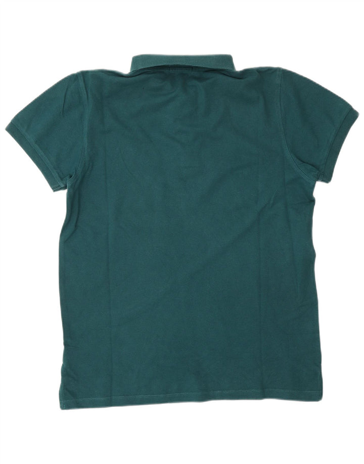 Tricou polo pentru bărbați LIU JO, bumbac verde mediu