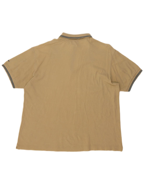 Tricou polo pentru bărbați Think Pink 2XL Bej