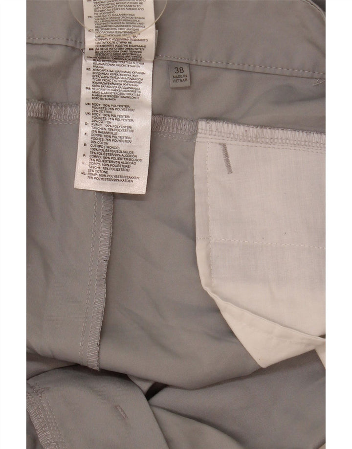 Pantaloni scurți chino pentru bărbați Adidas W38 XL poliester gri