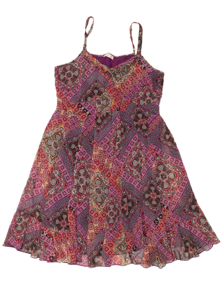 Rochie de soare pentru femei Marks & Spencer UK 16, mare, multicolor, din poliester floral