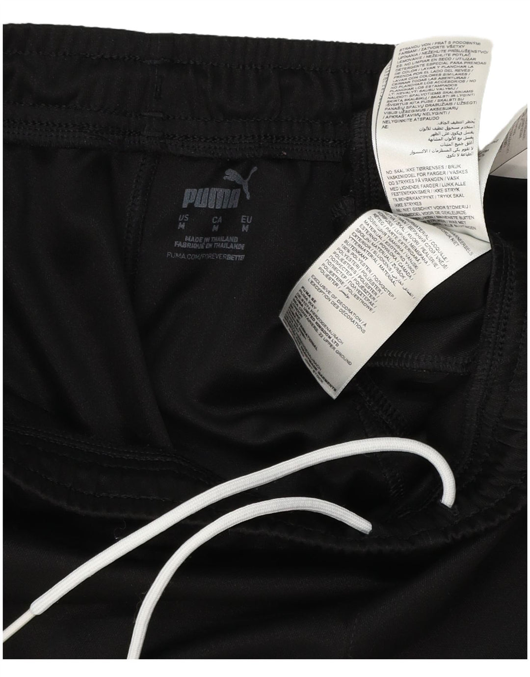 Pantaloni de trening Puma pentru femei Joggeri UK 14 Poliester mediu negru