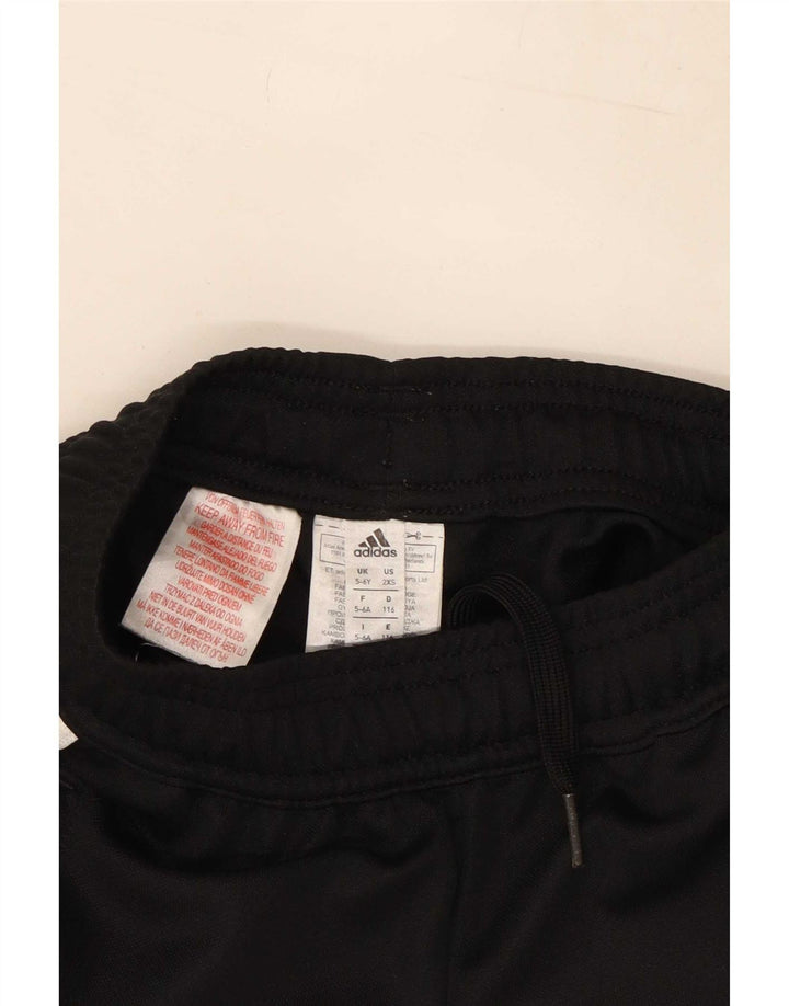 Pantaloni de trening Adidas Climacool pentru baieti 5-6 ani poliester negru