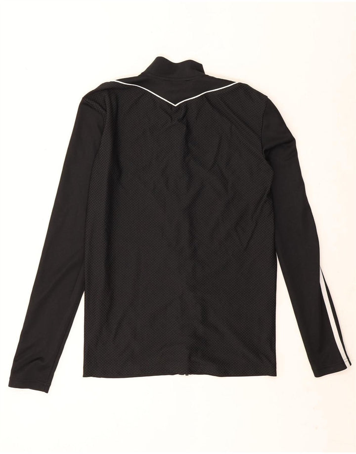 Jachetă de top pentru trening Aeroready Slim Fit Adidas pentru bărbați, poliester negru mic