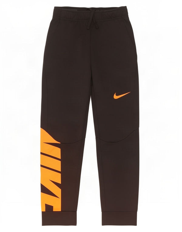 Pantaloni de trening Nike Dri Fit pentru băieți Pantaloni de jogging 12-13 ani mare negru