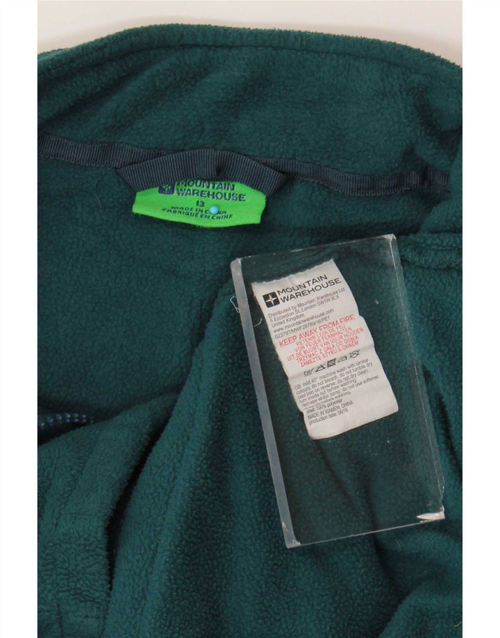 Jachetă Polar Băieți Mountain Warehouse 12-13 Ani Poliester Verde