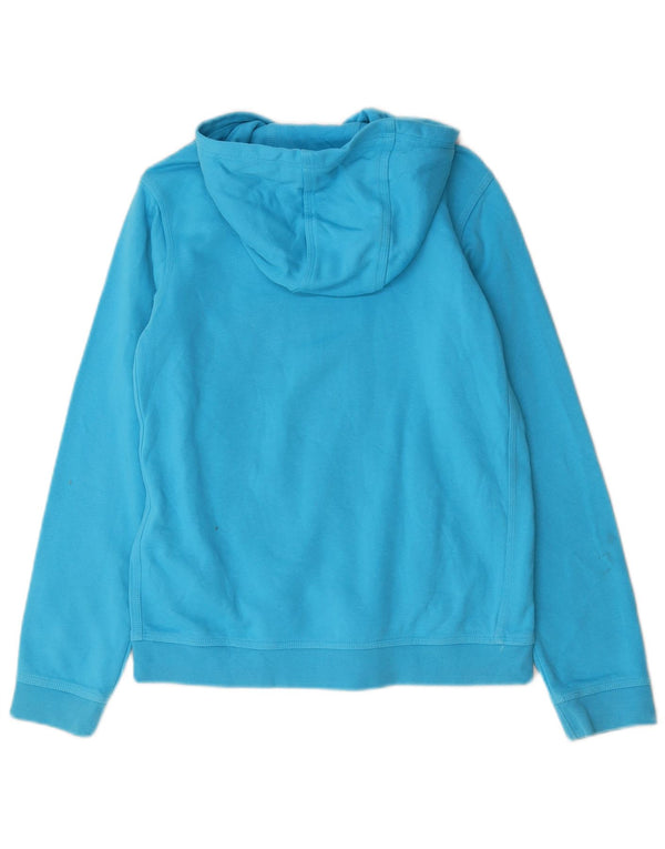 Nike Boys Hoodie Jumper 13-14 Years XL Blue Cotton