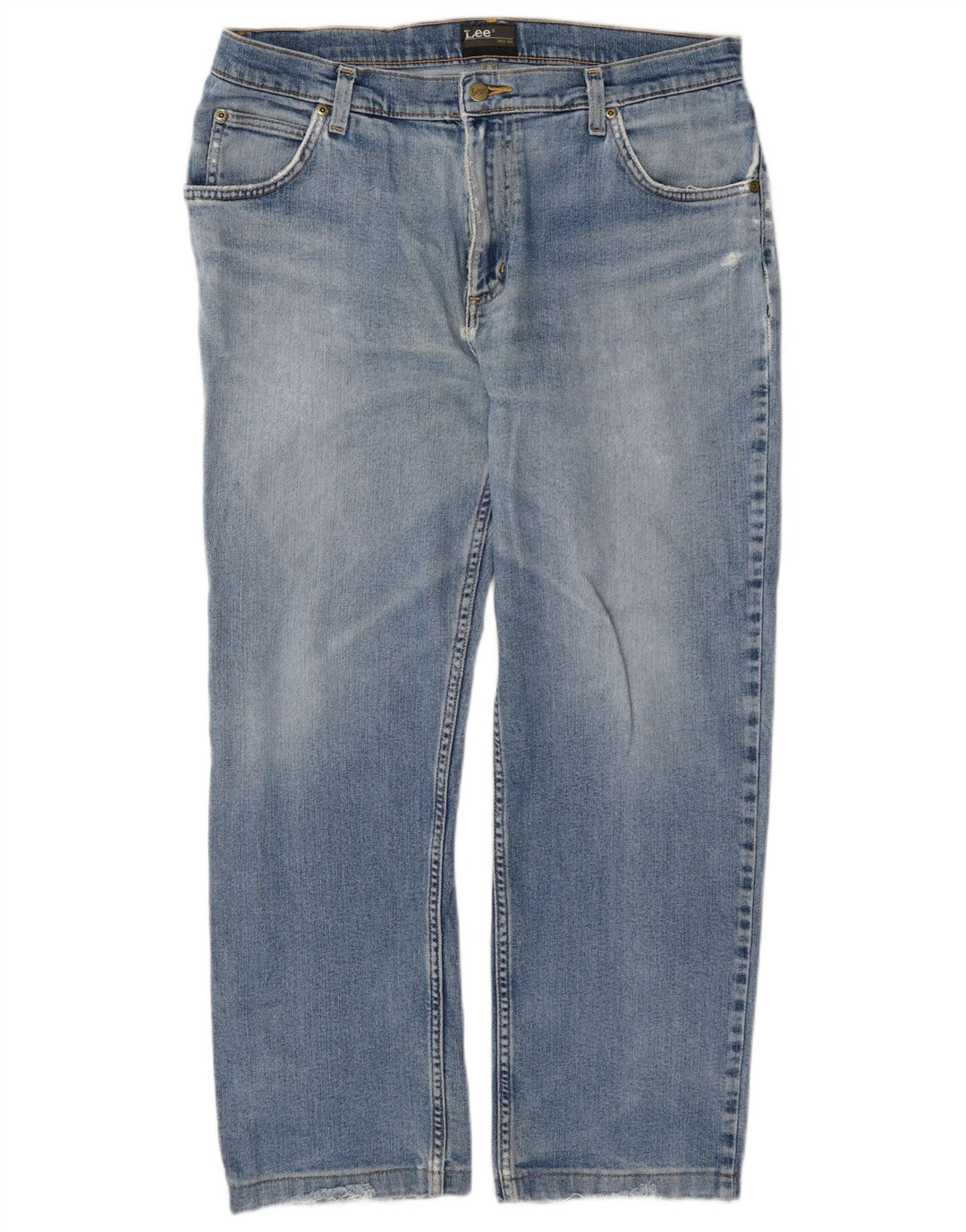 Blugi Lee Brooklyn Straight pentru bărbați W36 L27 Bumbac albastru