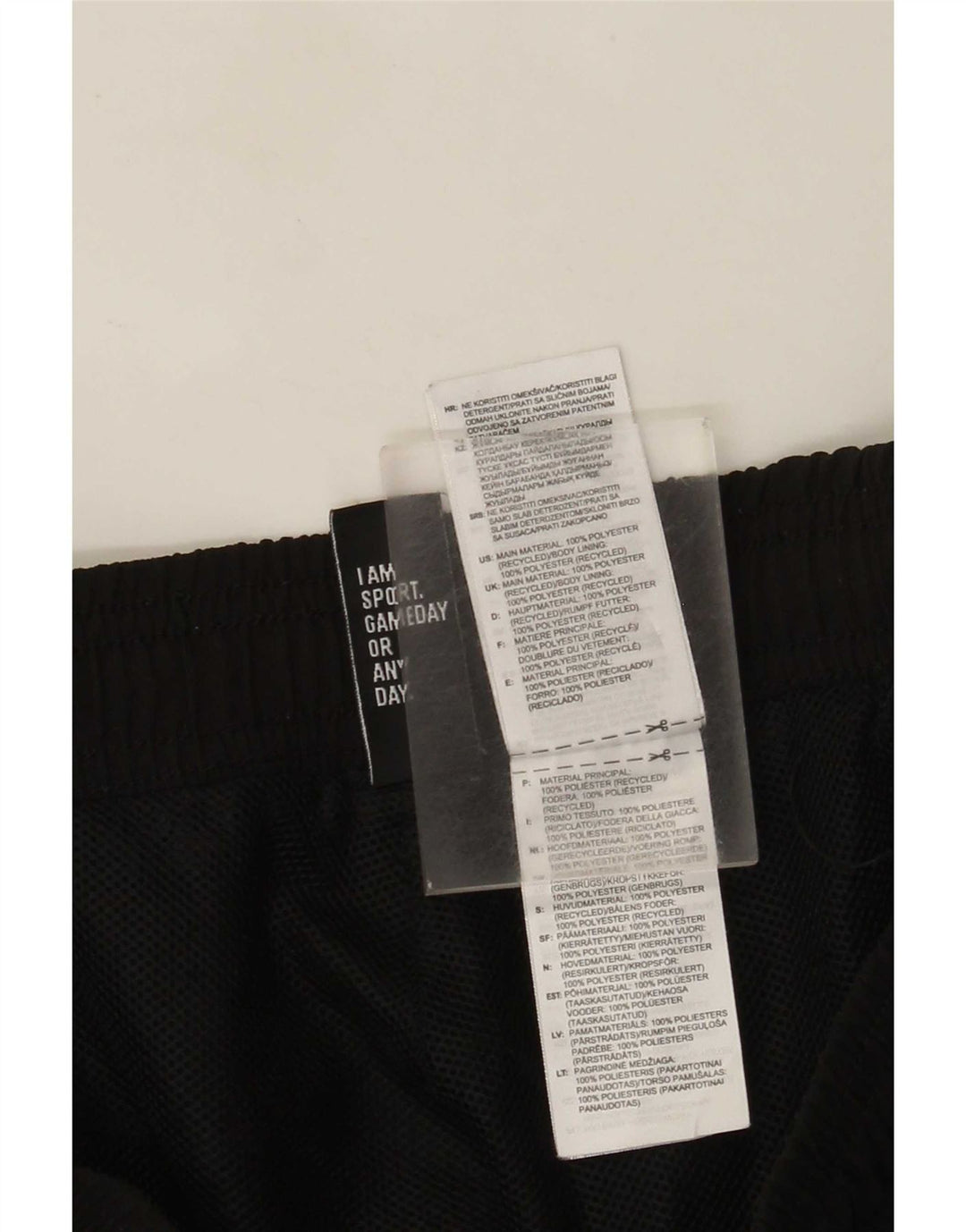 Pantaloni de trening pentru bărbați Adidas Pantaloni de jogging XL Poliester negru