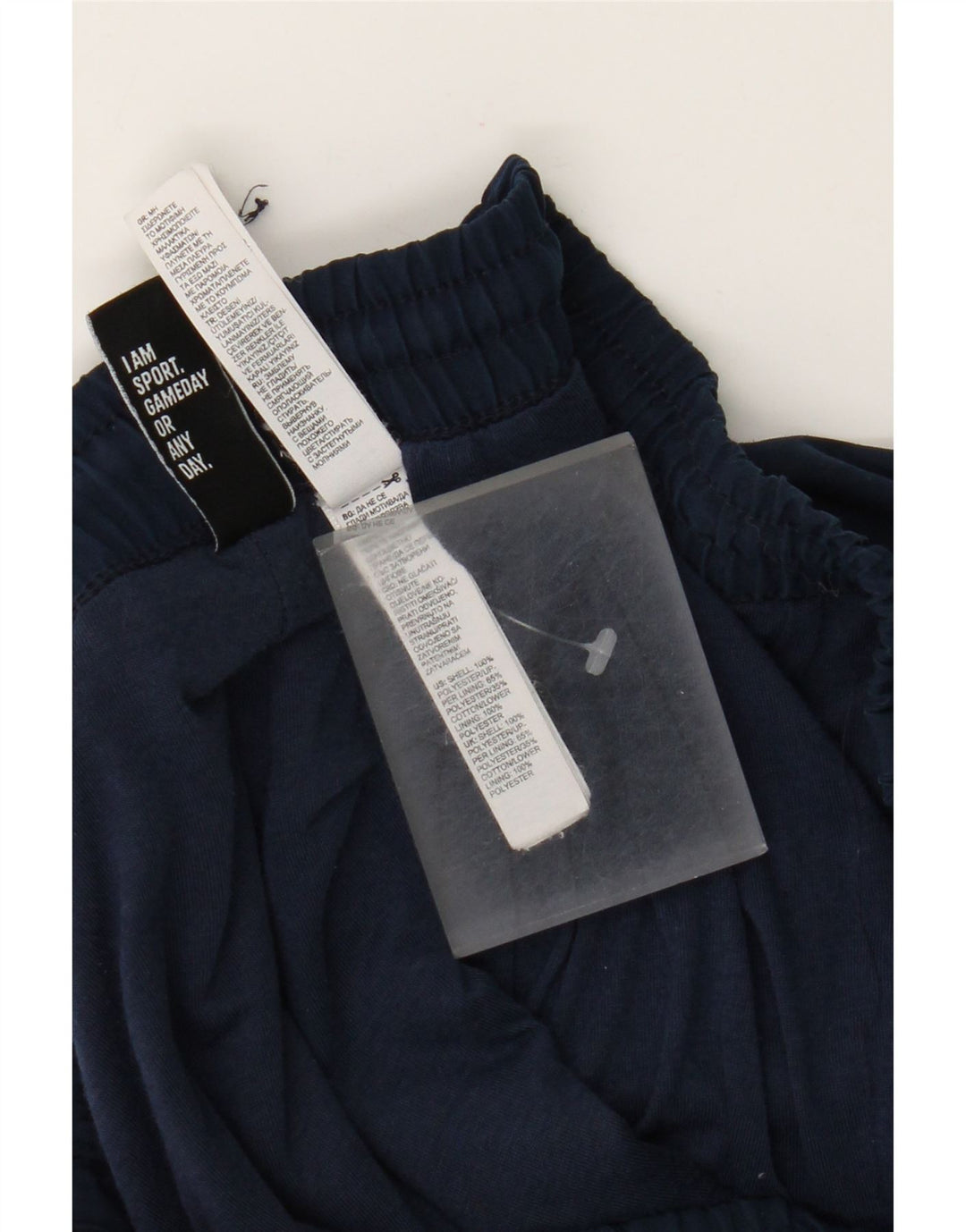 Pantaloni de trening pentru bărbați Adidas Pantaloni de jogging mari, bleumarin, poliester