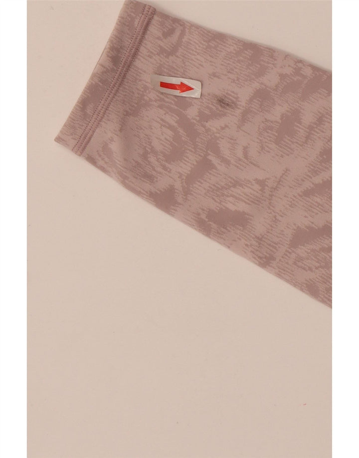 Leggings pentru femei Athleta cu model abstract, UK 8, nailon roz mic