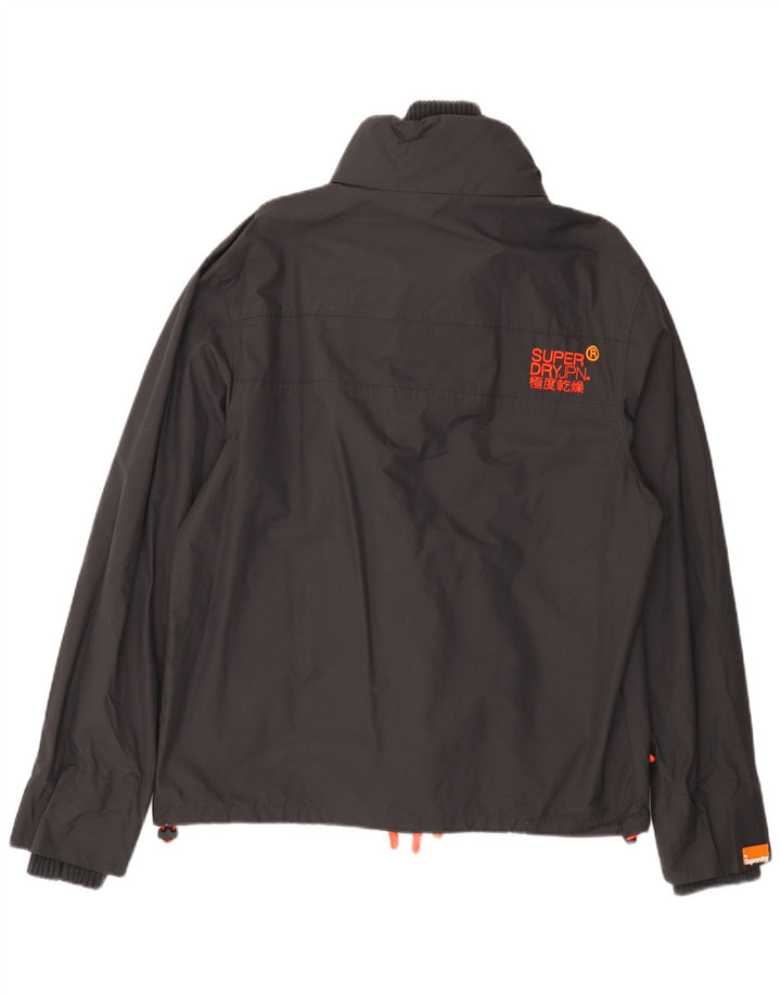 Jachetă Windbreaker pentru femei SUPERDRY UK 20 2XL Nylon negru