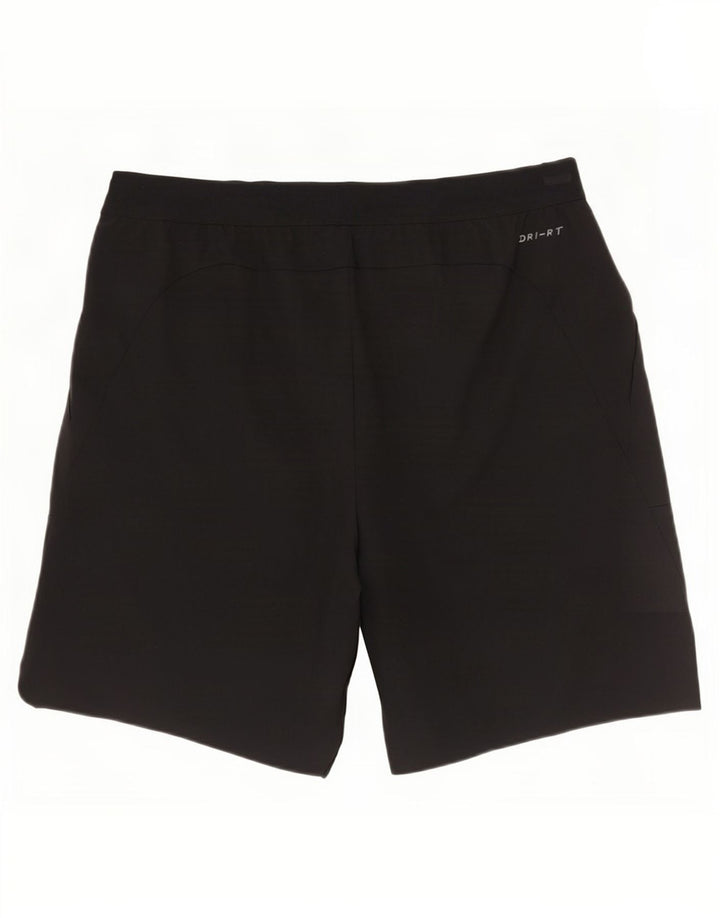 Pantaloni scurți sport Nike Dri Fit Cargo pentru bărbați, poliester mediu negru