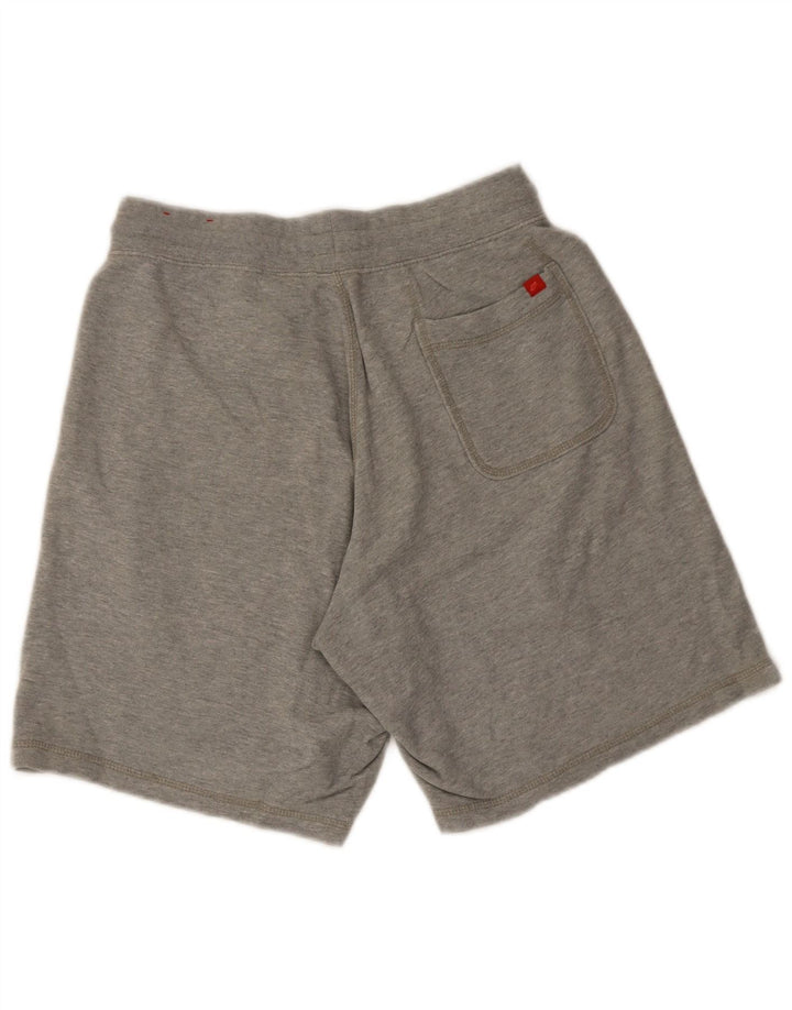 Pantaloni scurți sport Nike pentru bărbați, bumbac, gri mici
