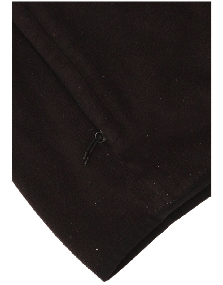 The North Face Mens Fleece Jacket UK 36 Small Black Poliester