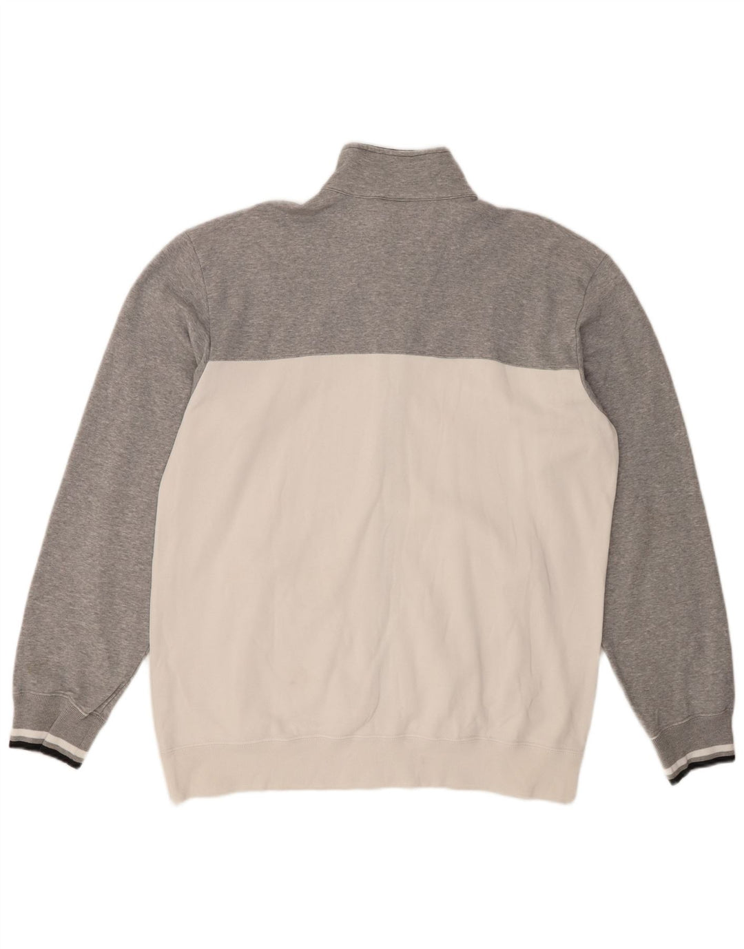 Jachetă de trening pentru bărbați CHAMPION, bumbac color bloc alb 2XL