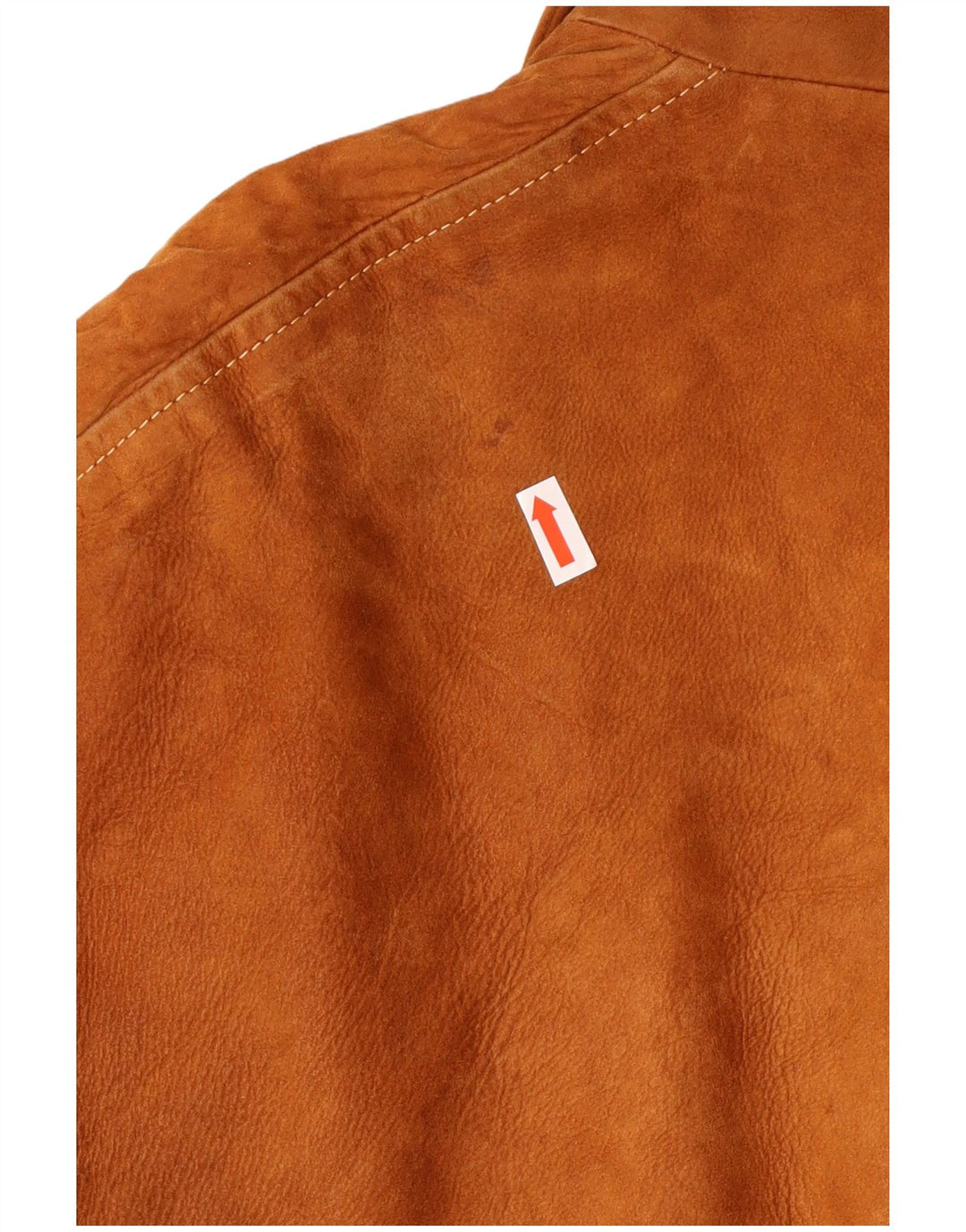 Bomber de piele intoarsa pentru barbati ESSEBI UK 40 mare, maro, piele