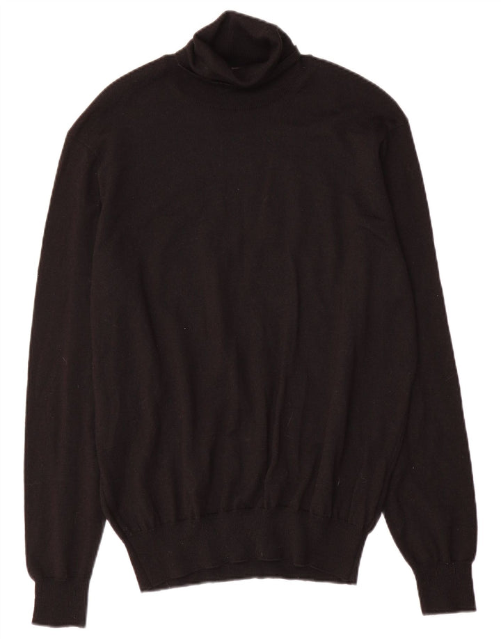 Marks & Spencer Pulover cu gât rulat pentru femei UK 16 Large Black